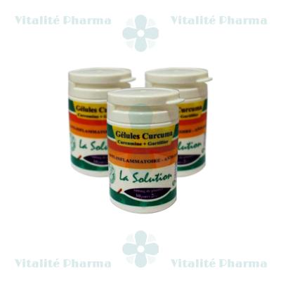 Capsules Gelules Curcuma